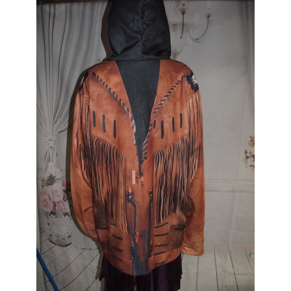 Western Cowgirl Cowboy Style Unisex 3D Hoodie All Over Print Size XXL NEW - Picture 3 of 10